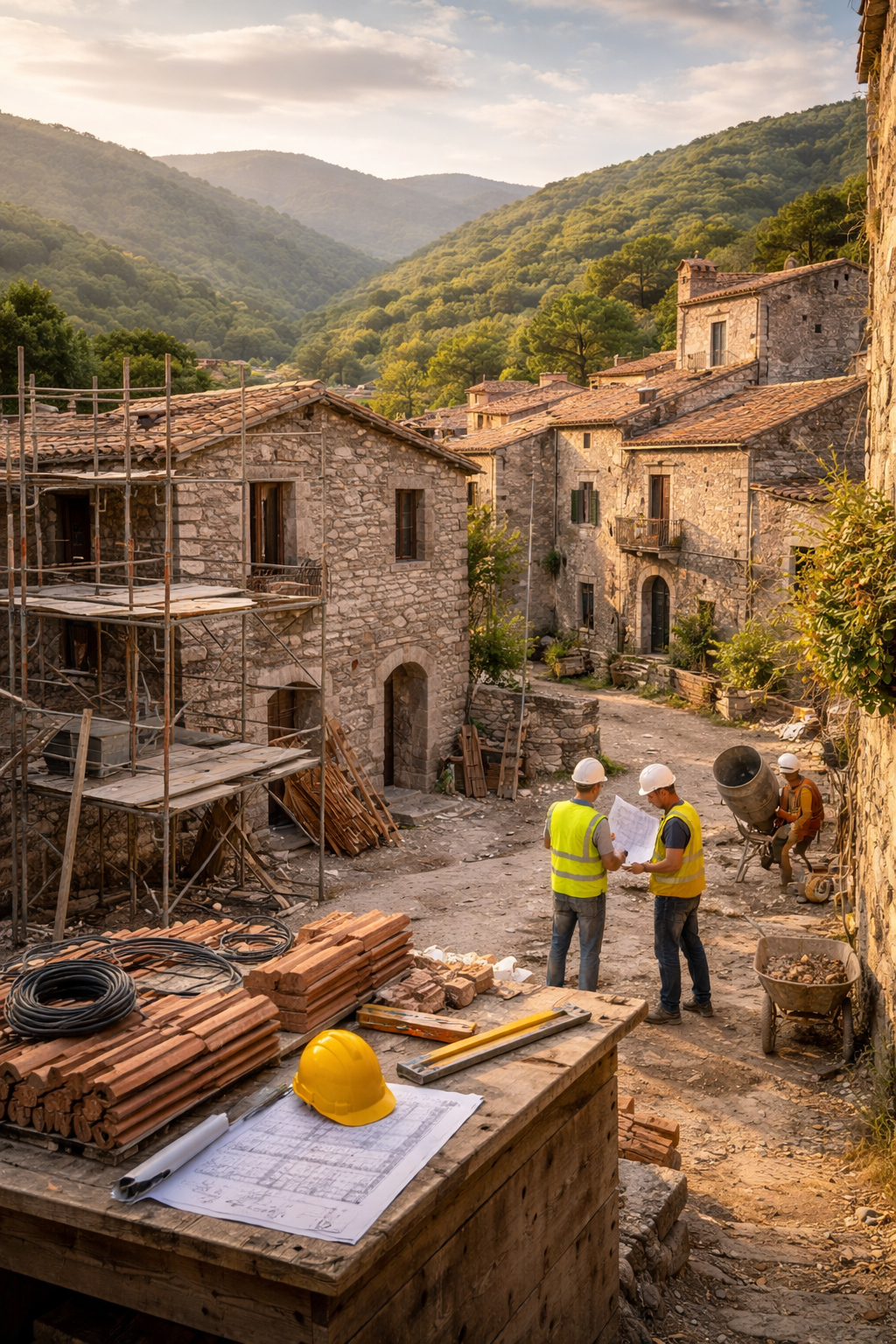 Recupero edilizio borgo storico Nebrodi